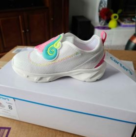 Carter's toddler girl Unicorn light up sneakers - Picture 1 of 3